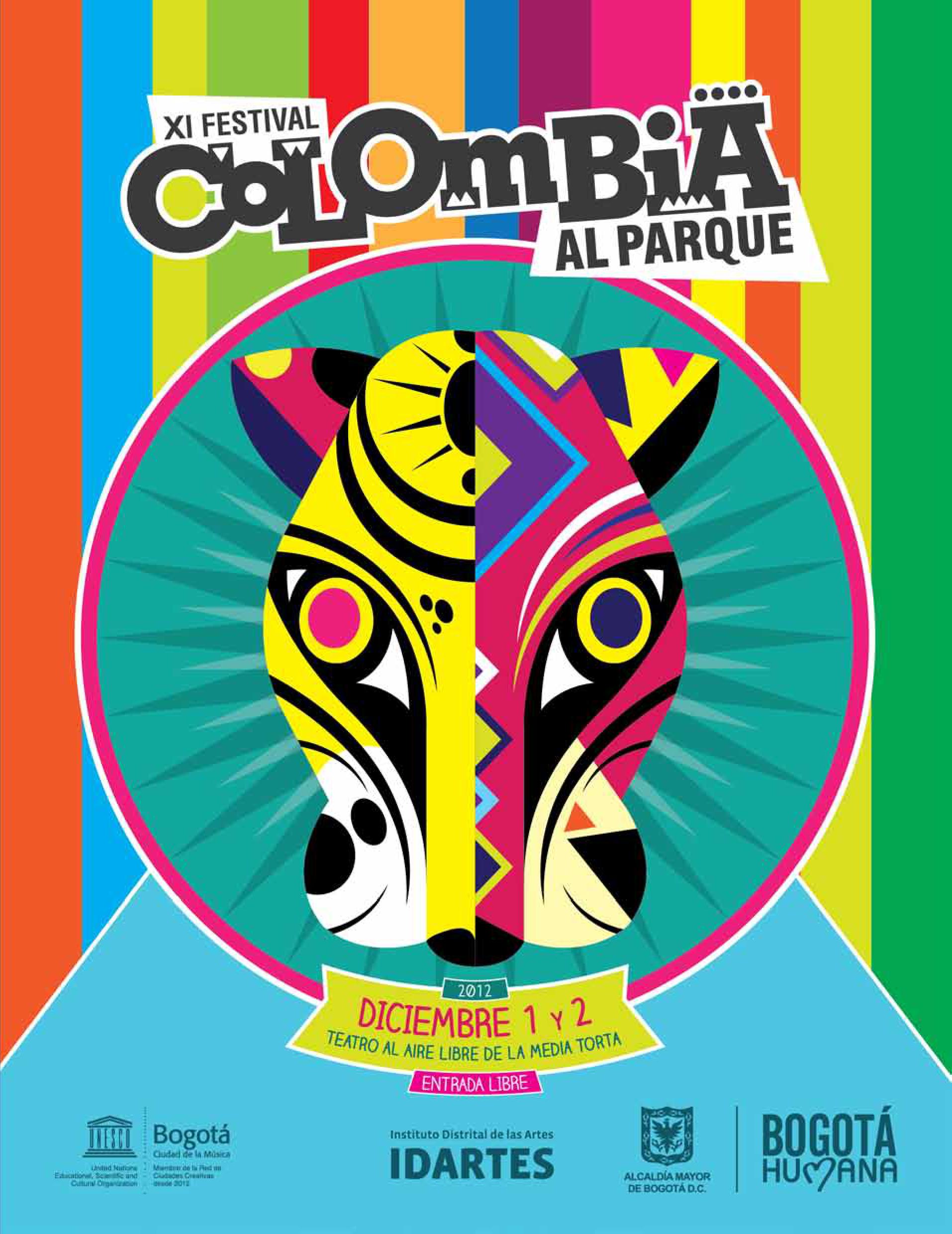 Catálogo Colombia al Parque 2012