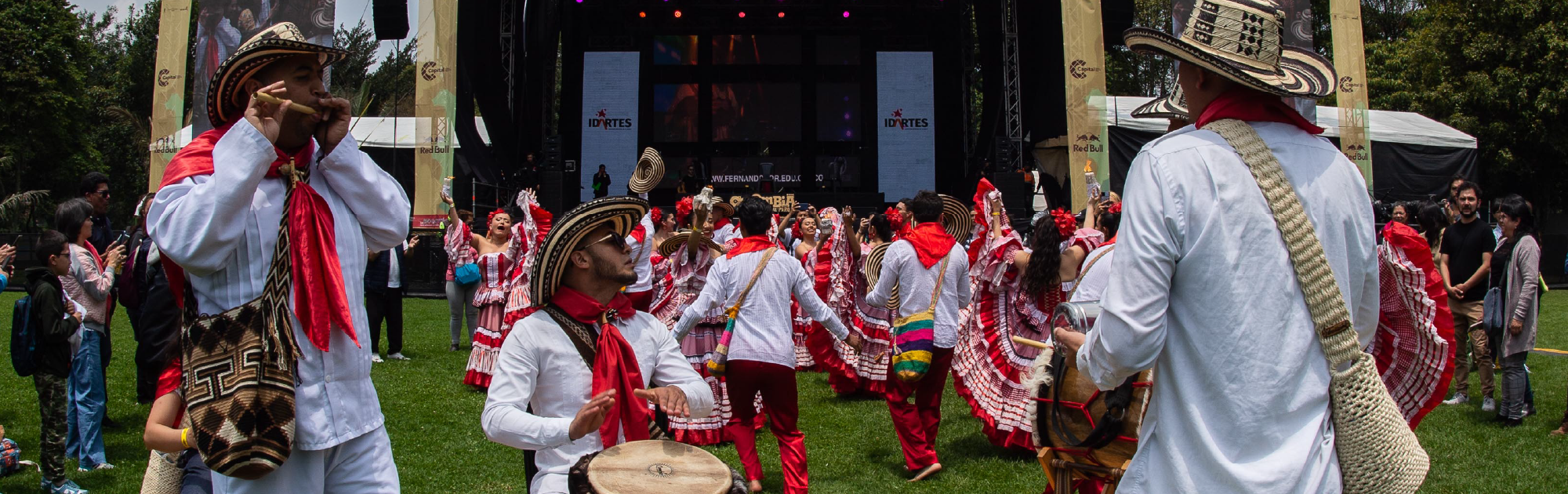 Orkéseos durante el primer día de Festival Colombia al Parque